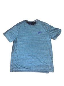 aqua blue nike shirt