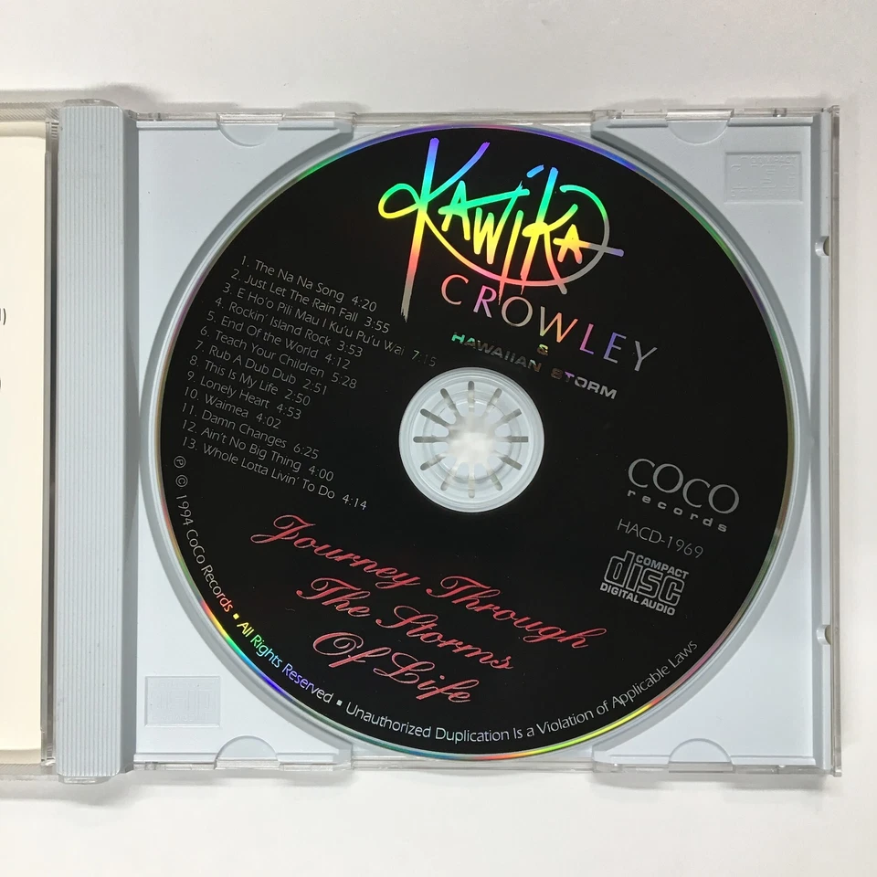 Journey Through The Storms Of Life by Kawika Crowley & Hawaiian Storm (CD) Foto 4 de 4