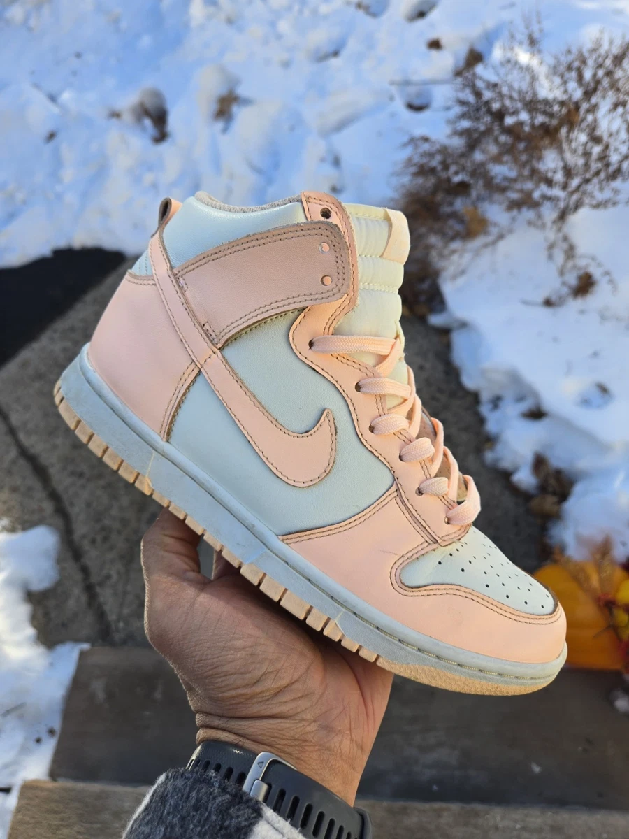 Nike Dunk High Bright Peach W for sale | eBay