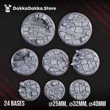 Decorative Bases Set - Resin Tabletop Miniature