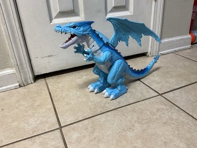 DRAGON ROBO ALIVE - ICE DRAGON - ZURU - 10'' - Pre-Owned -Works- Tested
