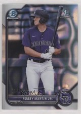 2022 Bowman Chrome Prospects Lava Refractor 15/399 Robby Martin Jr #BCP-43 0v4e