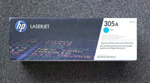 HP CE411A 305A Cyan Toner Cartridge MFP M351a M375nw - 第 1/8 張圖片