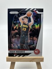 2024-25 Panini Prizm China Bogdan Bogdanovic Panda Black&White Prizm SP Hawks