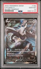 Pokemon Karte Lugia V 186/195 PSA 10 SWSH Silver Tempest