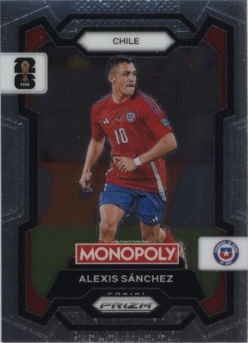 2026 Prizm Monopoly FIFA World Cup #59 Sparkle Pink Alexis Sanchez