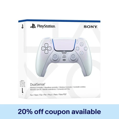 PS5 DualSense Wireless Controller - Chroma Pearl