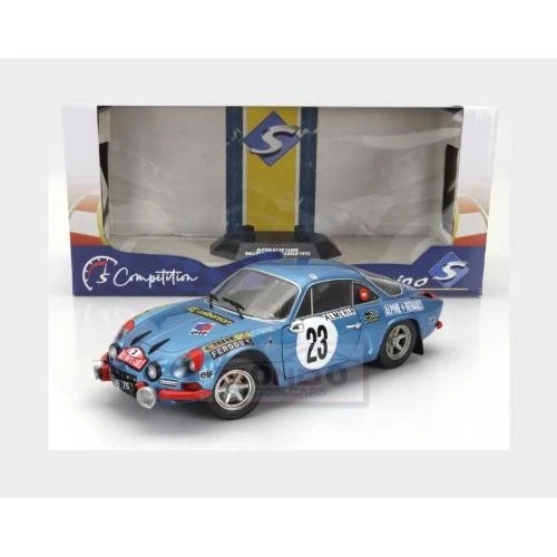 1:18 SOLIDO Renault Alpine A110 #23 Rally Montecarlo 1972 Nicolas Vial SL1804208 - Immagine 2 di 2