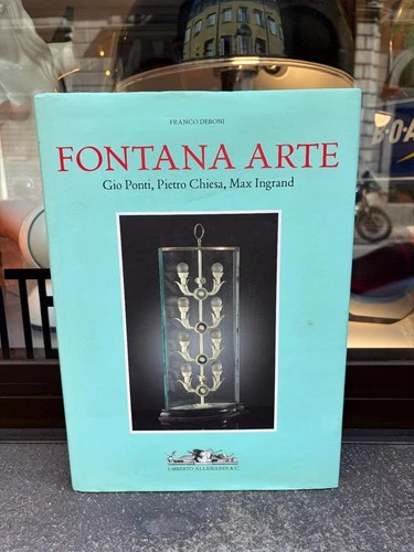 FOUNTAIN ART Deboni Gio Ponti Church Max Ingrand 2012 Germans RARE book book