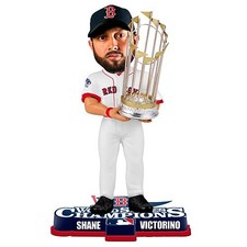 Shane Victorino Boston Red Sox 2013 WS Champion Trophy Bobblehead NIB 8