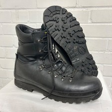 ALTBERG DEFENDER BOOTS - 12 Large ,Black High Liability Defender Combat British
