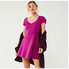 Urban Outfitters Fuchsia Mini Dress