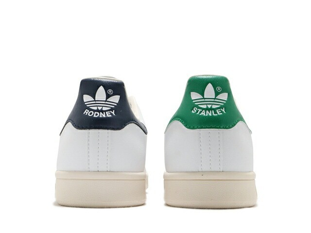 US 8 New adidas Originals Stan Smith White Green Navy FY1794 26cm | eBay