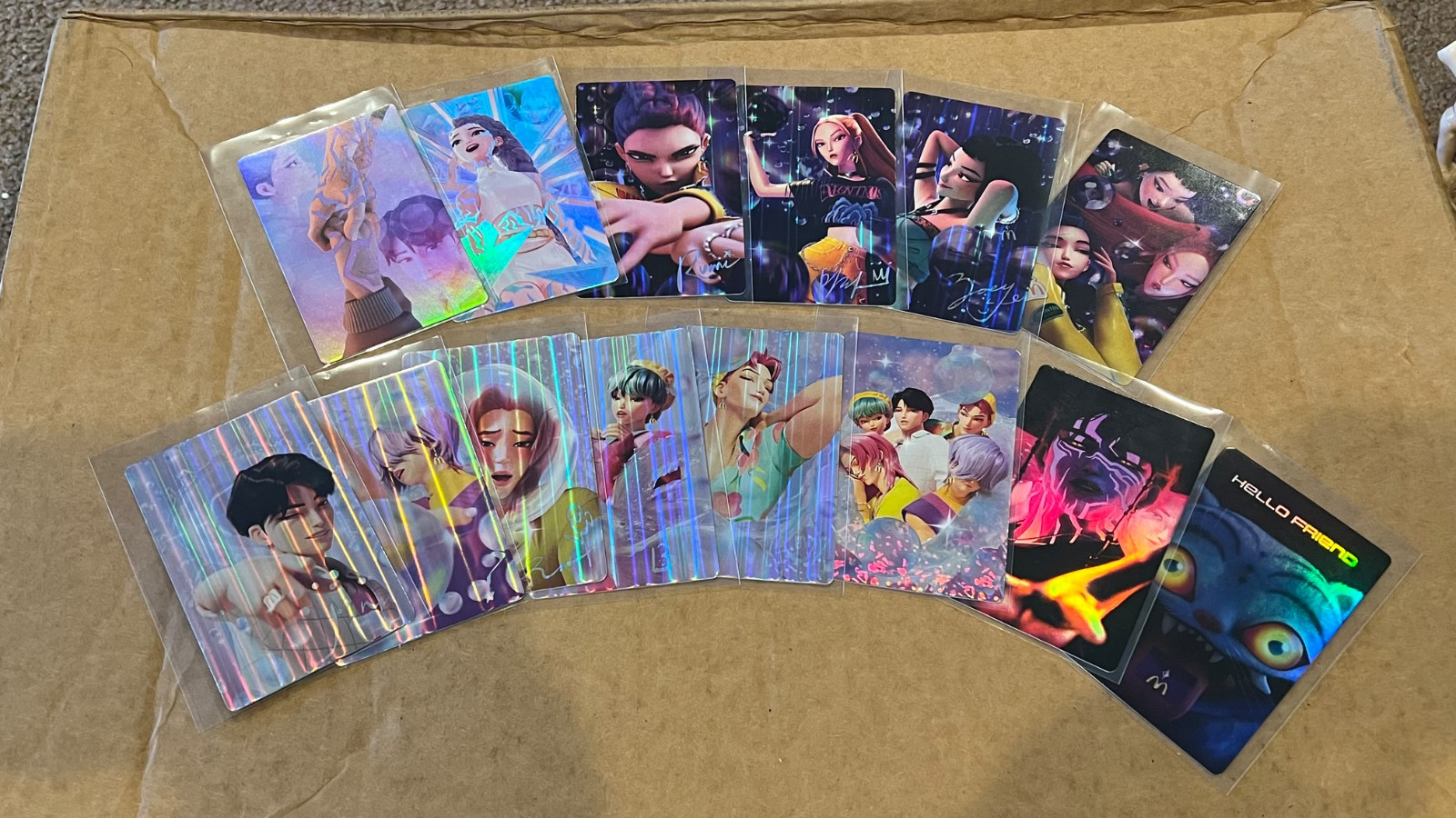 YOU PICK 2026 McDonald's KPOP Demon Hunters Huntr/X Saja Boys PHOTO CARDS