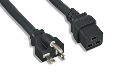 RiteAV Heavy Duty Power Cord NEMA 5-20P / C19 12AWG 8FT