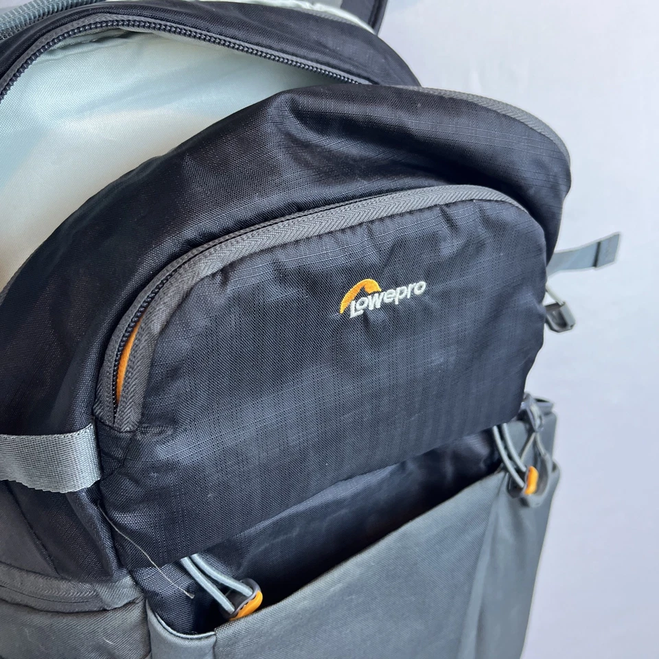 Lowepro Photo Active BP 200 AW Backpack, Black/Gray, 16L - Image 3 of 4