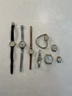 Vintage Lot Of Womens Used Timex Watches 8 Pieces In Total