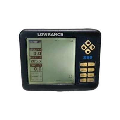 Lowrance X 85 Sonar Fishfinder Head Unit *30 Day WARRANTY X85