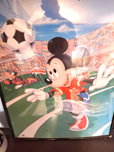 apx 25x29 inches mickey Mouse picture