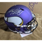 Adrian Peterson Minnesota Vikings Autographed Helmet Fanatics Authentic