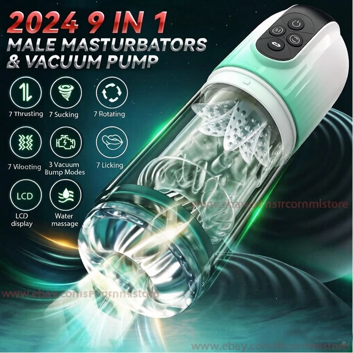 Latex Men With Suction Masturbator Sex Toys for sale | eBay