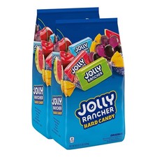 JOLLY RANCHER Assorted Fruit Flavored Hard Candy Bulk Bag 5 lb Pack of 2