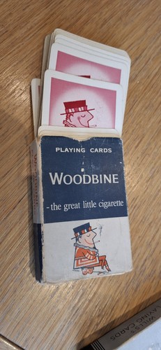 Vintage Wills Capstan,woodbine Cigarette,bells whisky Playing Cards Complete set - Bild 3 von 11
