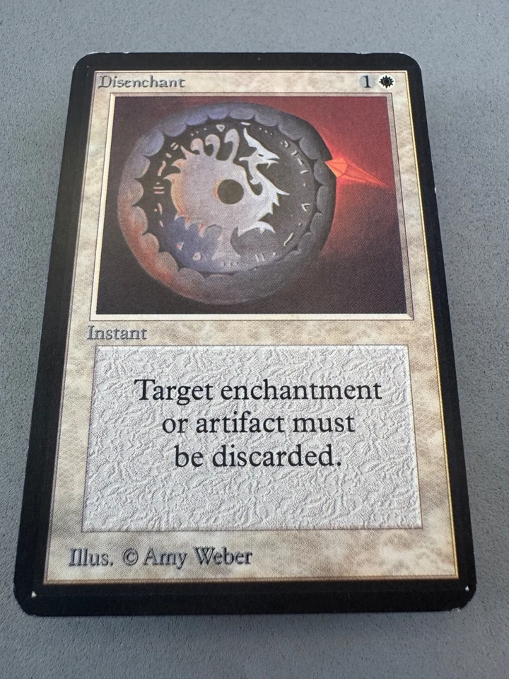 Disenchant Limited Edition - Alpha—Light Play EX—Vintage Magic the Gathering - Image 3 of 4