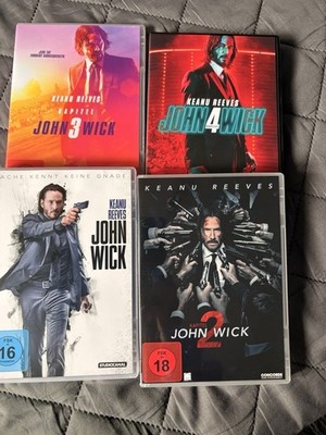 John Wick 1-4 DVD