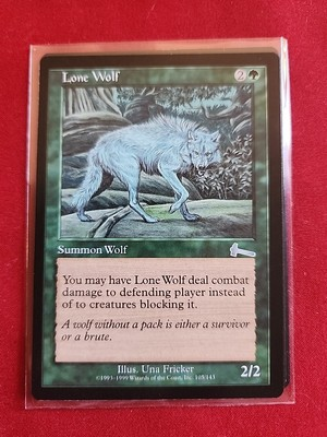 #ad Lone Wolf Urza#x27;s Legacy MTG Magic Uncommon Green Creature $1.35