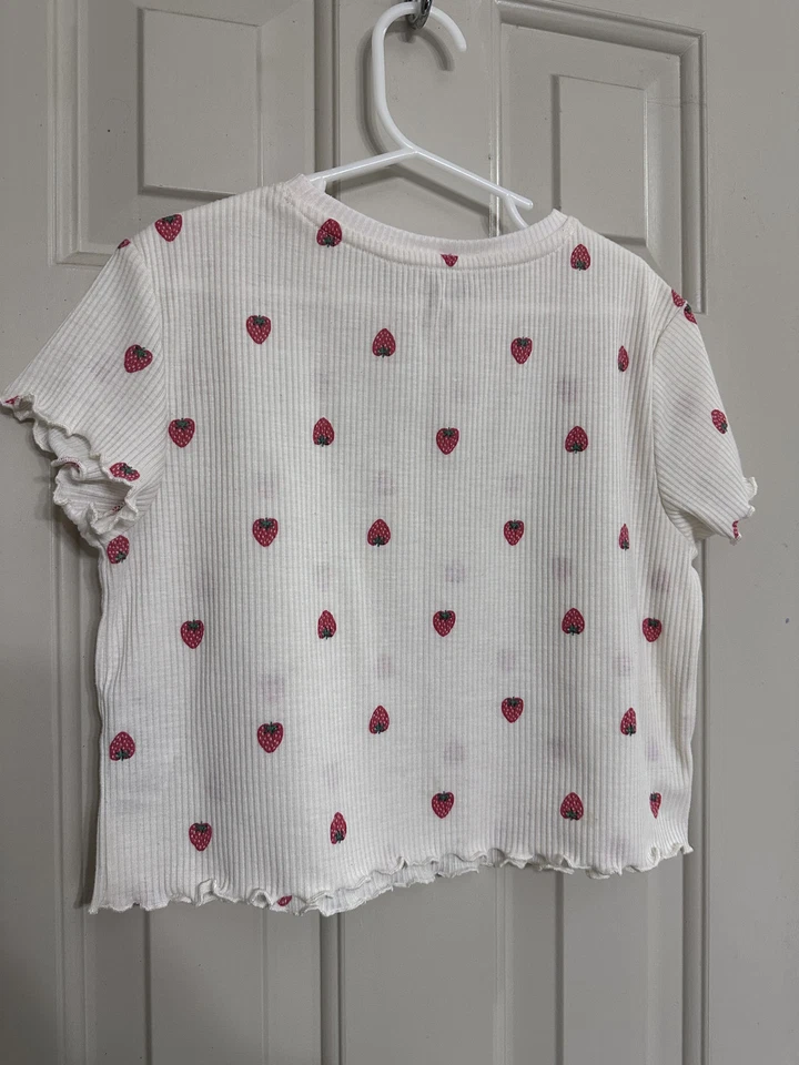 Ribbed Strawberry Pajamas - Изображение 4 из 4