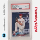 2018 TOPPS #700 SHOHEI OHTANI RC ROOKIE PITCHING PSA 10