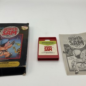 Sewer Sam (Mattel Intellivision, 1983) Complete in Original Box w Manual CIB
