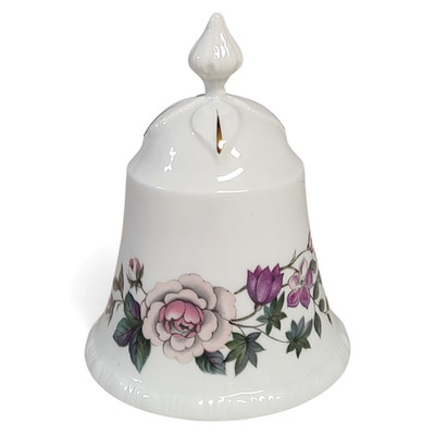 Retired Royal Grafton Fine Bone China Floral Bell England 4.5''