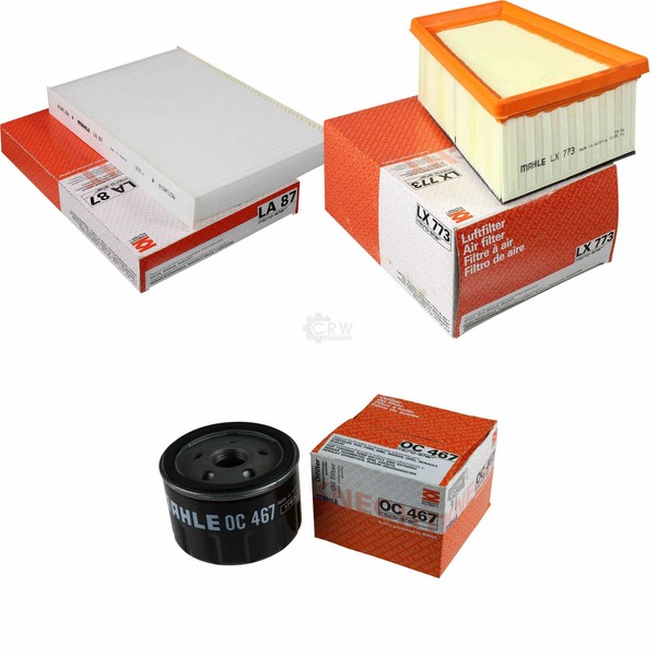 Mahle Set Filterpaket FüR Renault Kangoo 1.6 16V Clio II Nissan Kubistar Kasten-image