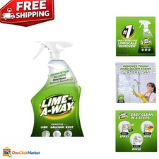 Natural Hard Water Stain Remover Spray, 32oz – Shine Your Bathroom Surfaces 0.37 per fl oz