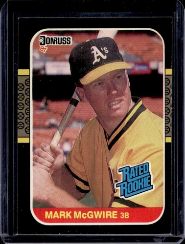 1987 Donruss Mark McGwire Rookie RC #46 Athletics
