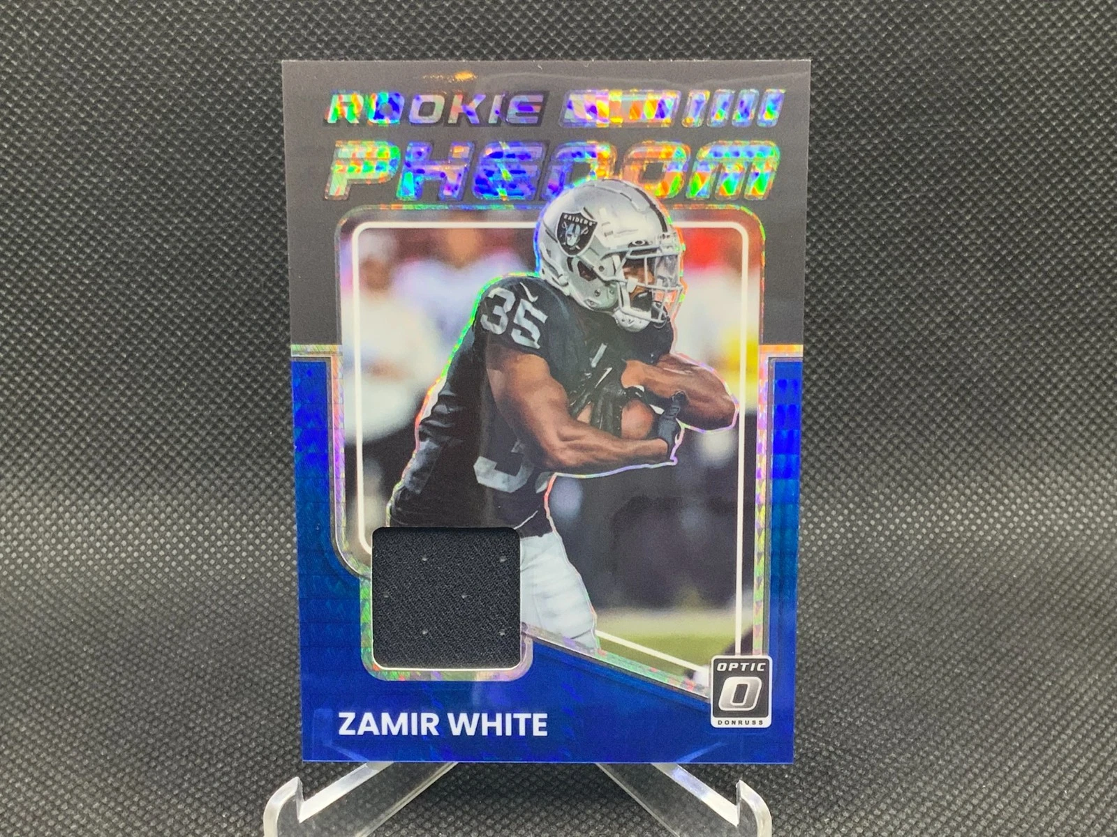 Zamir White Panini Donruss Optic Rookie Phenoms #RPZW Blue Hyper