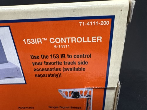 NEW IN BOX UNOPENED LIONEL 6-14111 153IR INFRA RED CONTROLLER ! NICE!! L@@K!! - Picture 7 of 9