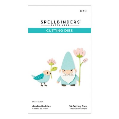 Spellbinders S3-513 Garden Buddies Etched Dies from The Out and About Metal