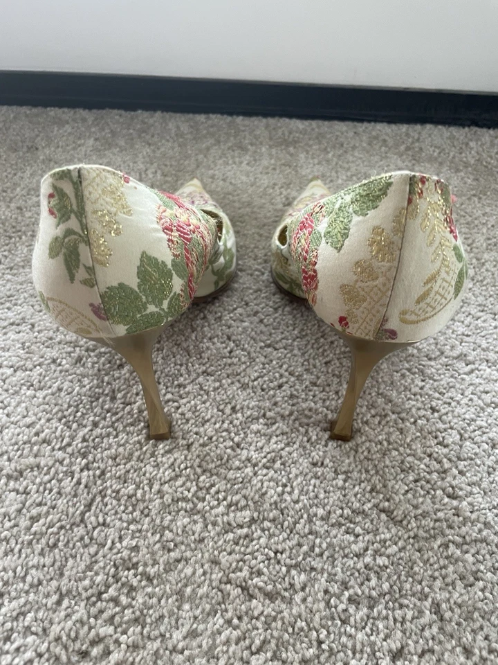 Bombas de brocado Casadei Foto 4 de 4