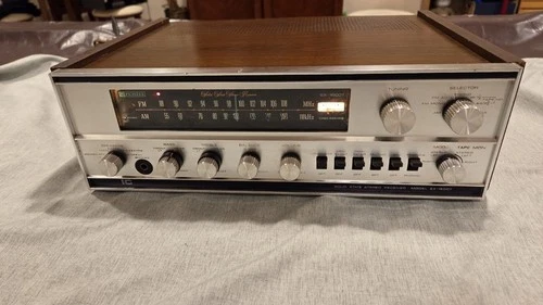 Vintage Pioneer SX 1500 Tf Receiver Cleaned and tested.  New lamps, with manual