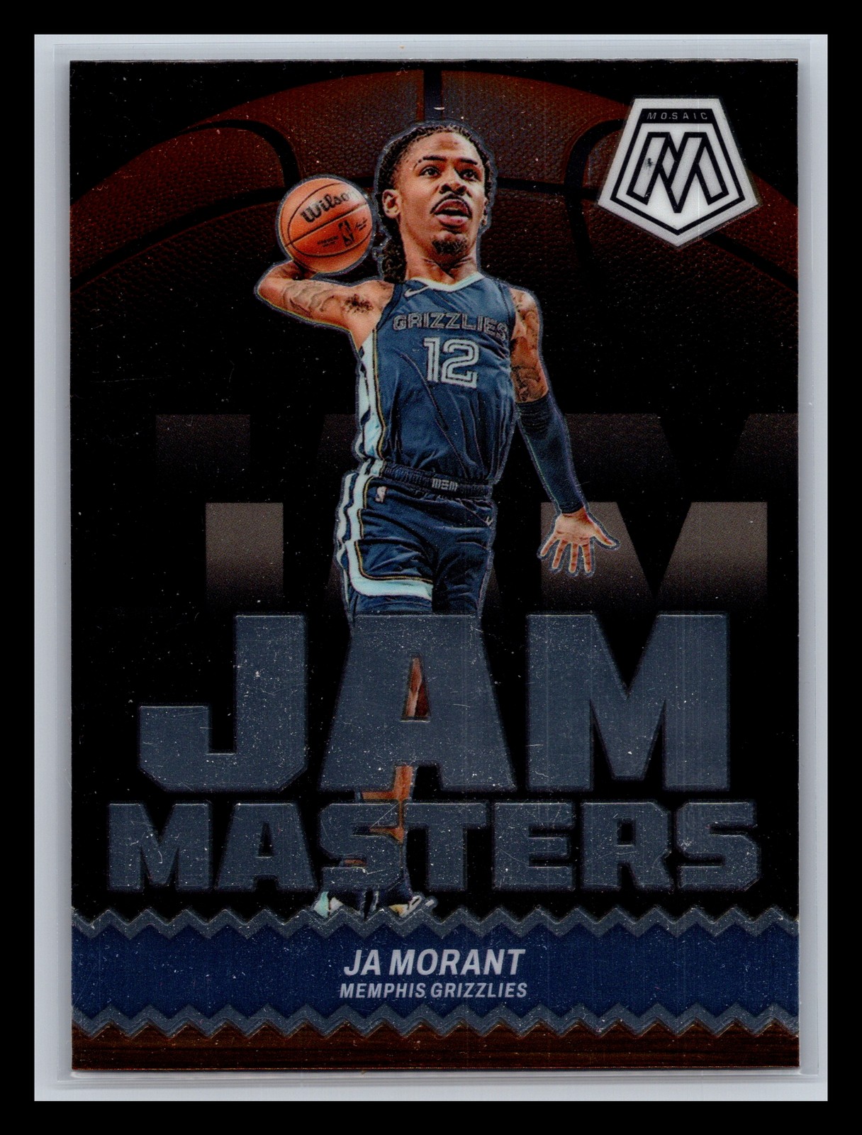 Ja Morant Memphis Grizzlies 2023-24 Panini Mosaic #7 Jam Masters Mosaic