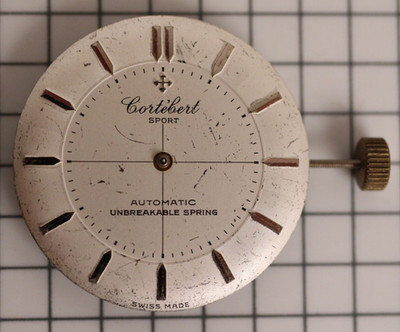 Uhrwerk AS cal.1250 A.Schild Hammerautomatik cortebert cal.451 bumper jewels NOS