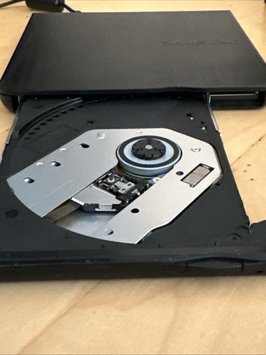 Samsung Ultra Thin Portable DVD Writer SE-218, External CD&DVD Drive w/ USB Cabl - Picture 6 of 7