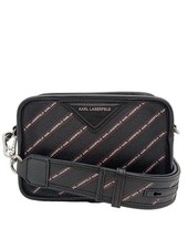 KARL LAGERFELD Borsa a spalla Donna Borsa nero stile casual