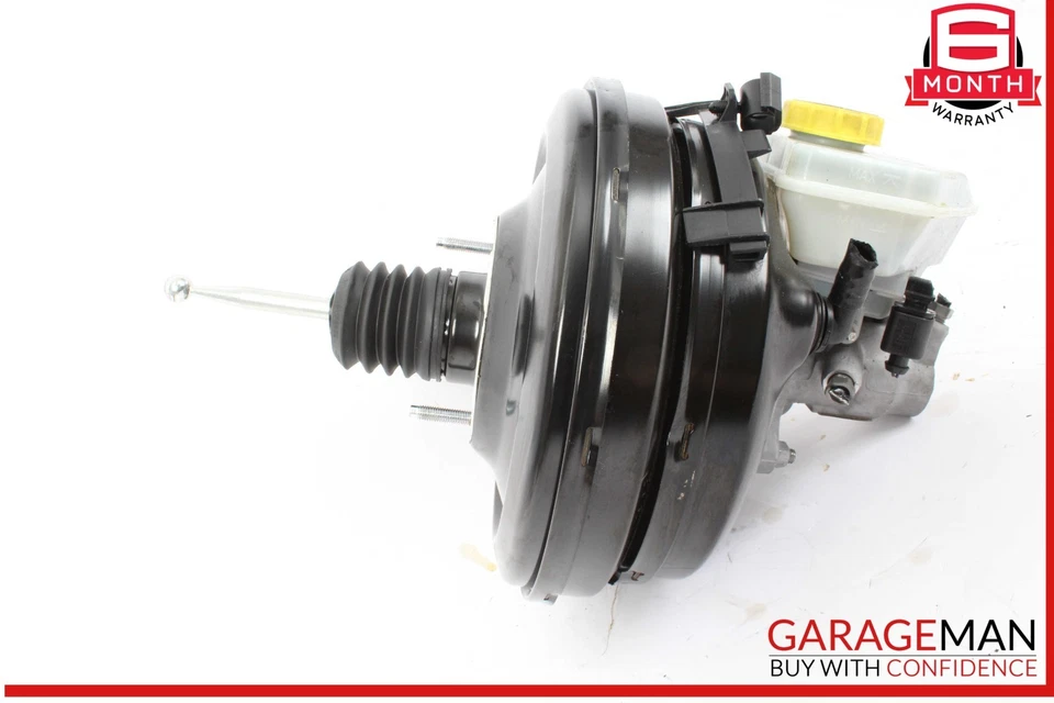 Conjunto de depósito de cilindro maestro de refuerzo de freno eléctrico Porsche Cayenne 958 11-14 Foto 3 de 4