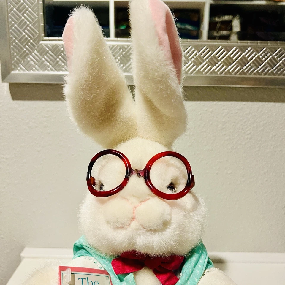 Vintage 1991 The White Rabbit Alice in Wonderland TARGET Plush 16" With Tag - Image 2 of 4