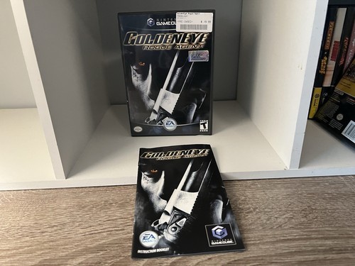 CIB GOLDEN EYE ROGUE AGENT NINTENDO GAMECUBE VIDEO GAME COMPLETE IN BOX