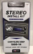 Scosche Stereo Install Kit CHRYSLER/JEEP 1998-14 CJ2086A JJ